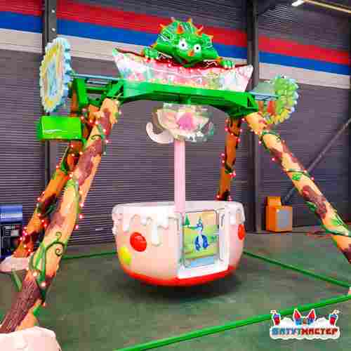 Аттракцион эволюшн «Дино-сладость», 5 мест, 6,5×6,5×4 м