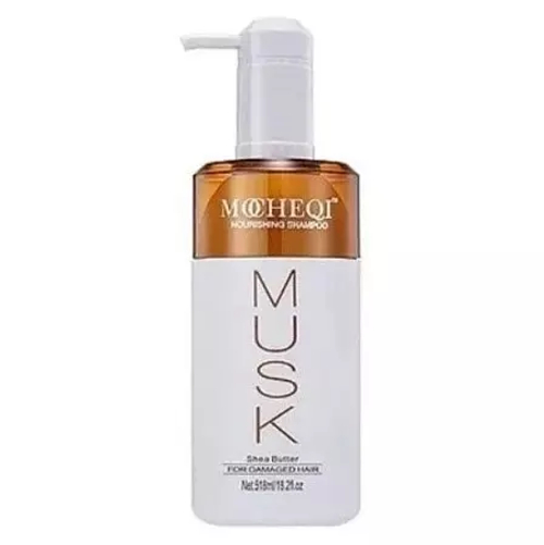 MOCHEQI MUSK Nourishing Shampoo (коричневый), 518 ml