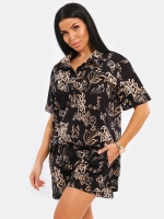 Комплект хлопок рубашка с шортами