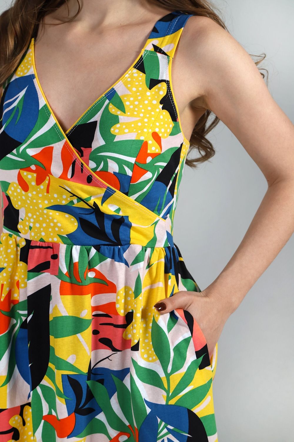 Сарафан женский Ботаника-4 Виотекс РАЗНОЦВЕТНЫЙ