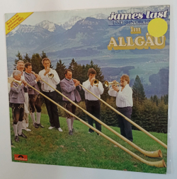 Винтажная виниловая пластинка LP James Last und sein Orchester Im Allgau (Germany 1984)