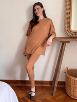 Легинсы с мягким поясом, Карамельный