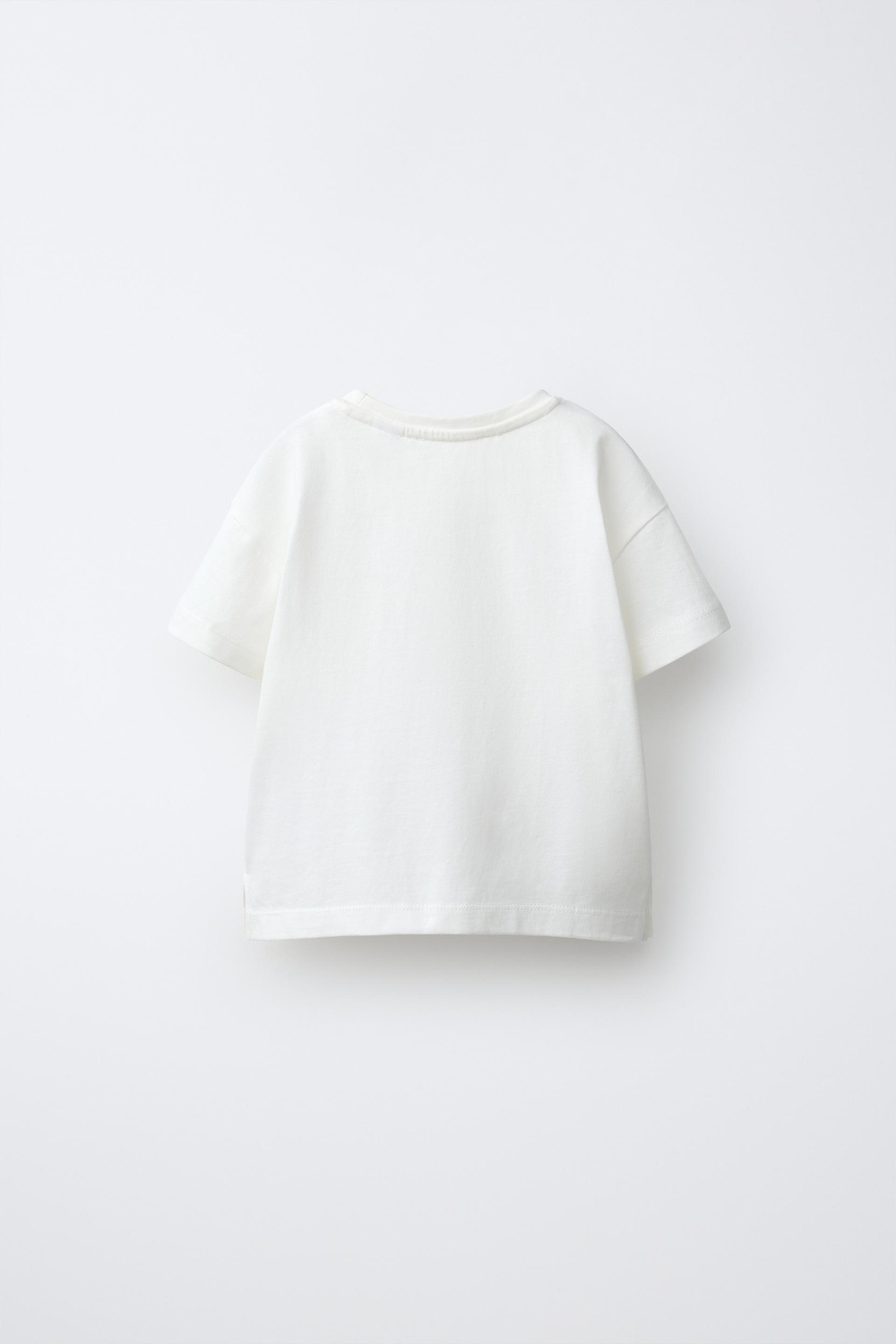 ZARA ПИЖАМА С ВЯЗАНЫМИ ФРУКТАМИ, ЭКРЮ
