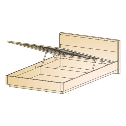Кровать Грейс КР-4003 (1,6*2,0)