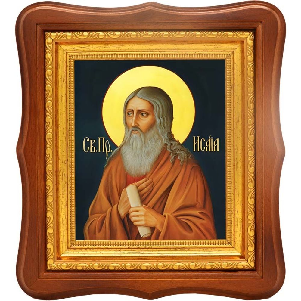 Пророк Исаия. Икона на холсте.