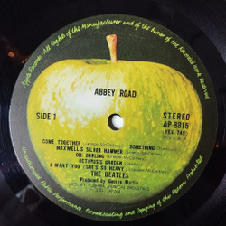 Винтажная виниловая пластинка LP The Beatles Abbey Road (Japan 1969) (No Obi) 1 Press Come Together