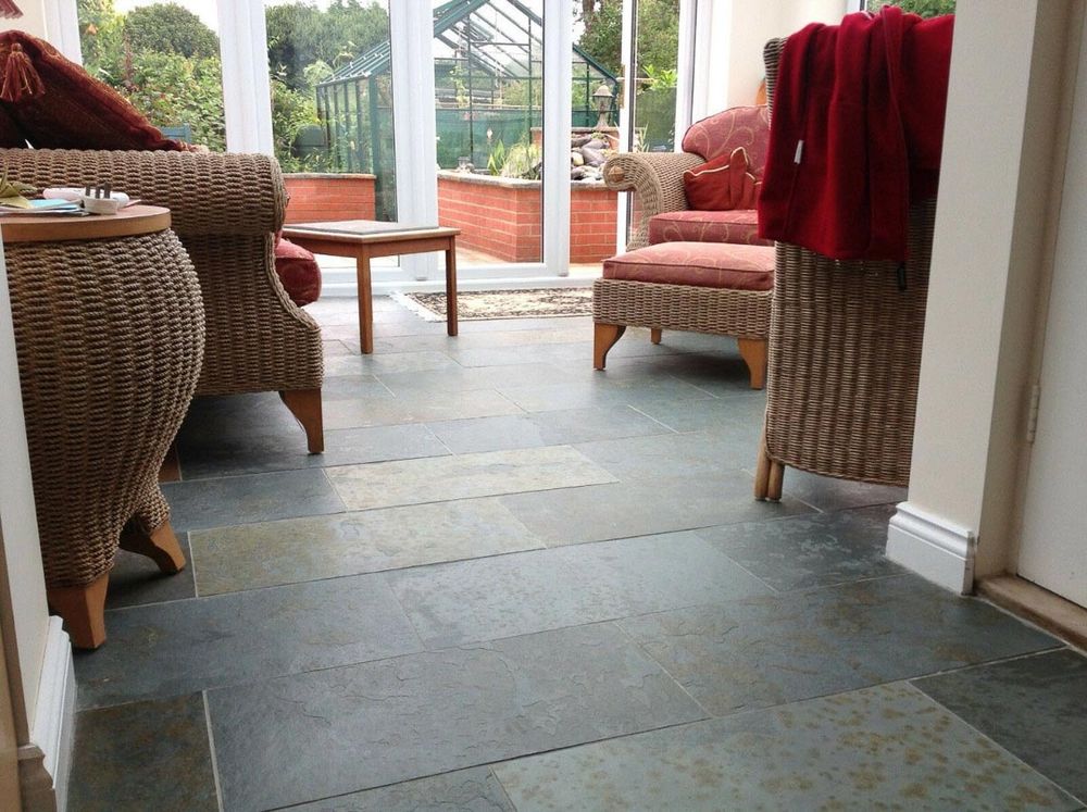 Плитка-сланец мультиколор, натуральный скол Pharaon 600x600x10