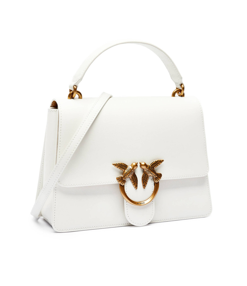 Кожаный Kuferek LOVE ONE Pinko - белый(100066 A0F1)