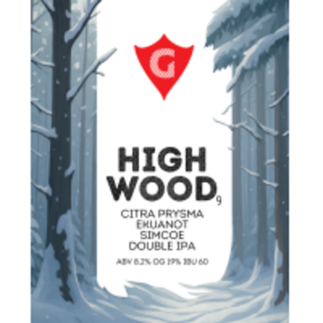 Банка 0.45 HIGH WOOD 9 | citra prysma • ekuanot • simcoe // GUSI (Новосибирск)