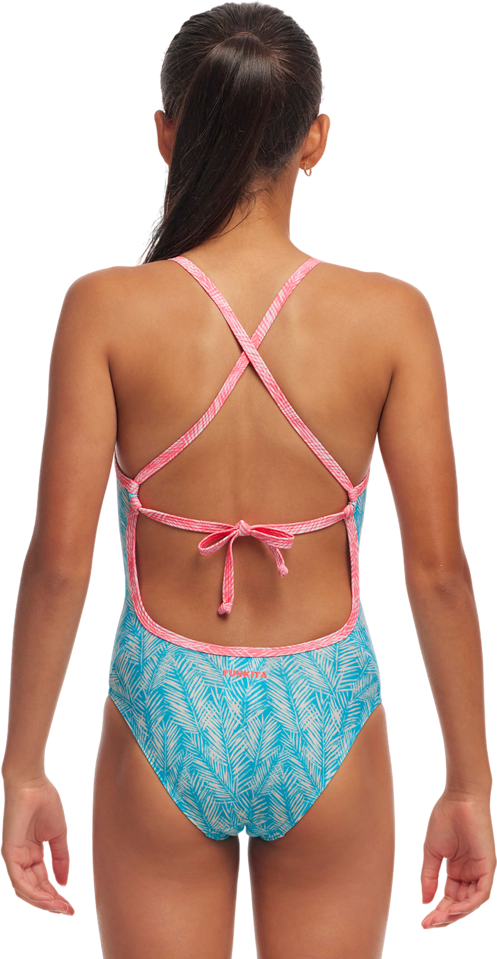 Купальник FUNKITA Girl's Pink Caps