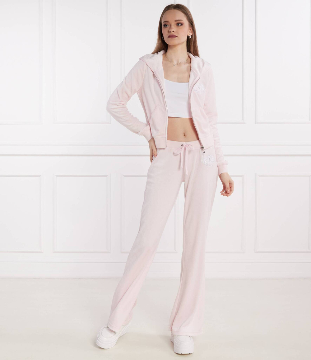 Спортивные штаны HERITAGE DOG CREST KAISA Juicy Couture - пудро-розовый(JCBBJ223814)