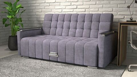 Прямой диван Мадрид, Серый