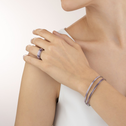 Кольцо Coeur de Lion Amethyst-Silver 16.5 мм 0129/40-0843 52