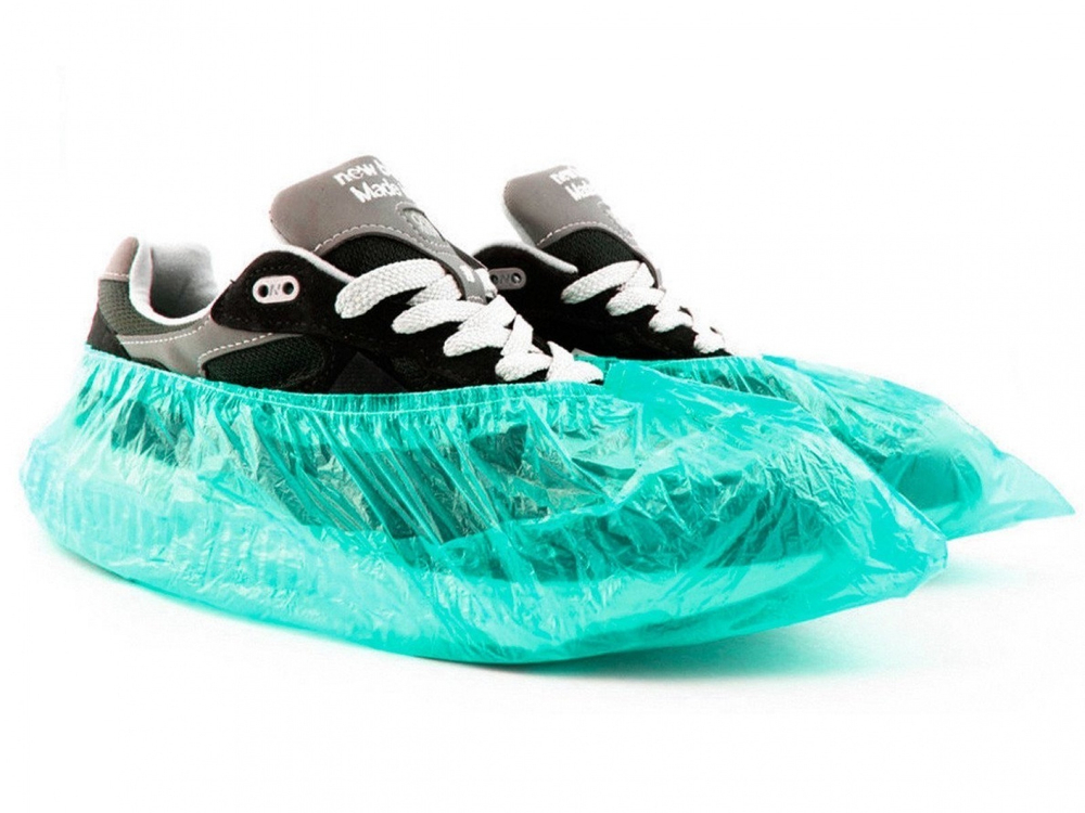 Бахилы Стандарт Плюс цветные в евроблоках (4000 шт.), 30 мкр