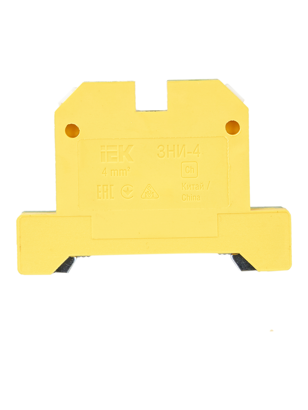 Зажим наборный ЗНИ-4PEN 4мм2 (JXB-земля) IEK