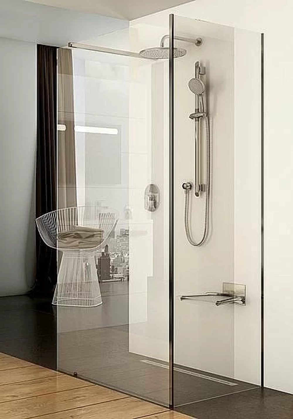 Душевое ограждение Ravak ST Walk-In Corner 120x80