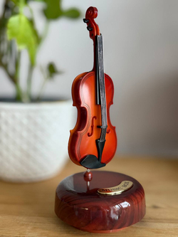 Музыкальная шкатулка "Скрипка"