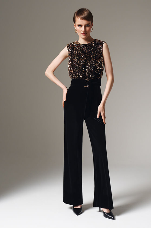 31087 Комбинезон женский (черный)