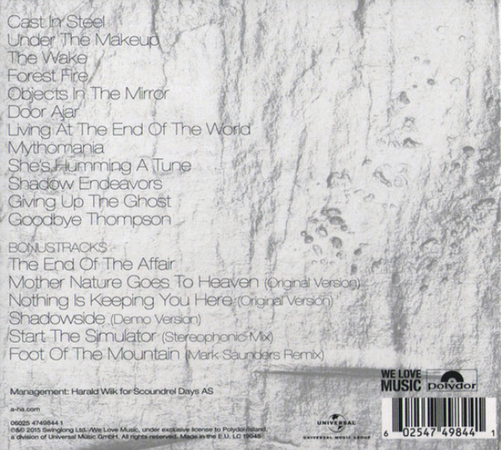 a-ha / Cast In Steel (Deluxe Edition)(2CD)