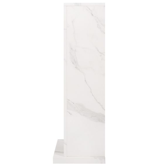 Портал Firelight Simple Classic белый мрамор купить в Москве и Московской области по низкой цене с доставкой по России — (4) Портал Firelight Simple Classic белый мрамор — (4)