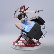 Фигурка Реви Пираты Чёрной лагуны Revy Black Lagoon Rebecca