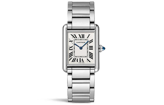 Cartier stainless steel Tank Must 33mm