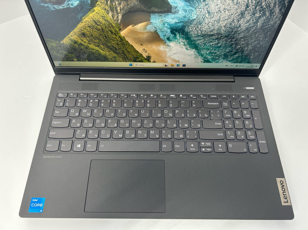 Ноутбук Lenovo IdeaPad 5 15ITL05 (82FG00NURU) 15.6"/ Intel Core i3 1115G4/RAM 8GB/SSD 512GB/Intel UHD Graphics/1920*1080/IPS/Windows 11/Подсветка кл-ры: LED/Серый. Состояние: B1