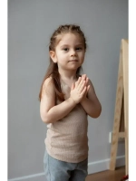 Майка детская в рубчик в садик