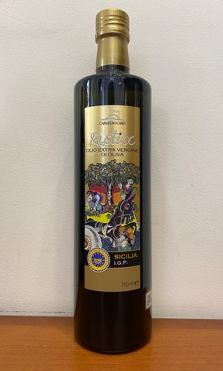 Оливковое масло Carmela di Caro RUSTICO SICILIA I.G.P Extra Virgin Non Filtrato, Италия