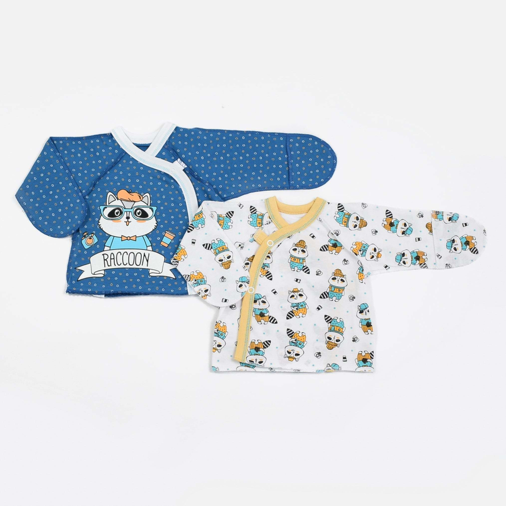 Кофта-царапка "Енот"(кулирка) арт.: 46147 (Размер: 62)