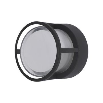 Уличный настенный светильник LED 5W 4000K SL9504.411.01 чёрный Alceno ST-Luce