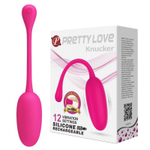 Виброяйцо Baile Pretty Love Knucker, 7,2 см, 12 режимов