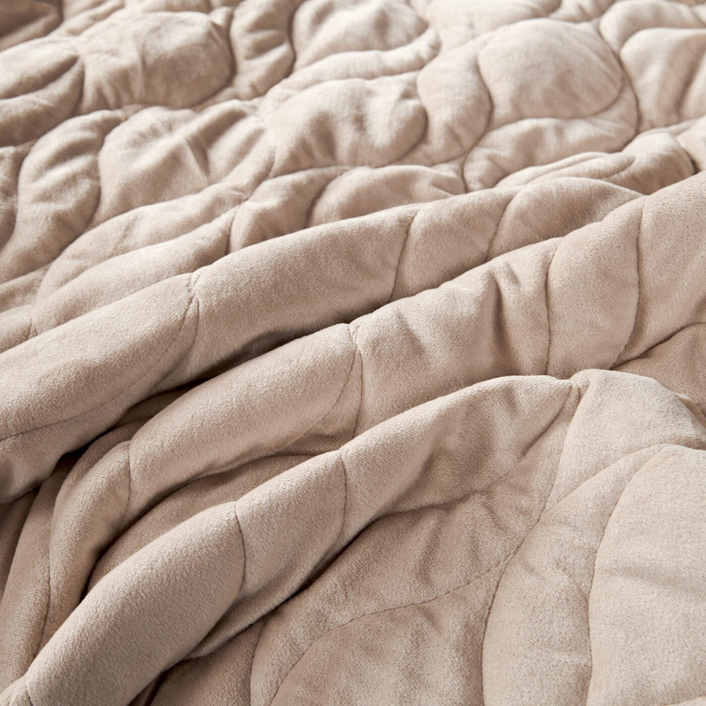 Покрывало 240x280 Sofi De MarkO Нобилис светло-бежевое