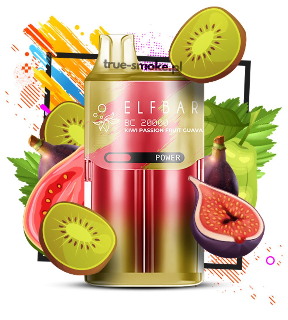 ELFBAR BC20000 - Kiwi passion fruit guava