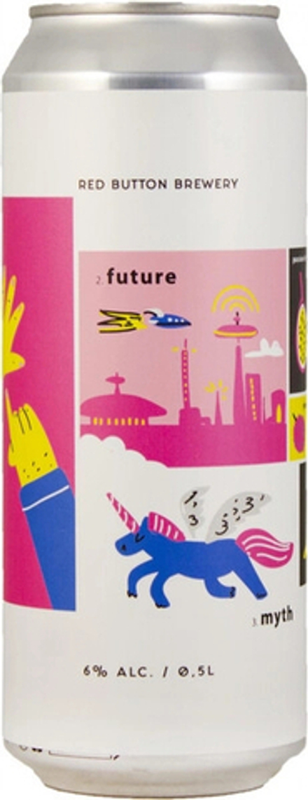 Пиво Рэд Баттон Лефт Фьюче Миф / Red Button Left Future Myth 0.5 - банка