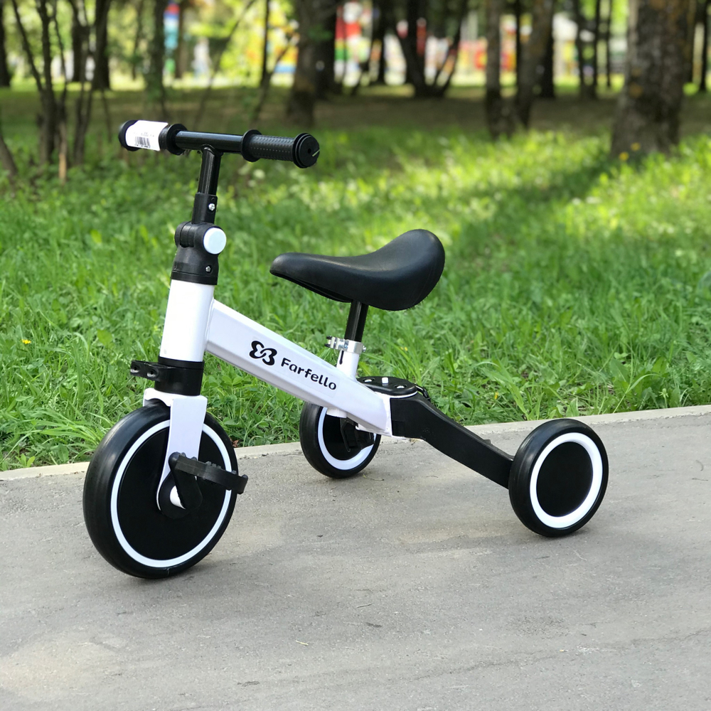 Детский трехколесный велосипед Farfello LM-20 (Белый White) Артикул: LM-20/White