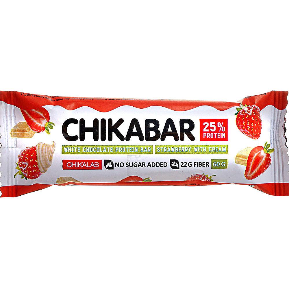 Батончик - CHIKABAR в белом шоколаде