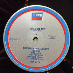 Винтажная виниловая пластинка LP John Mayall Blues From Laurel Canyon (Germany 1981)