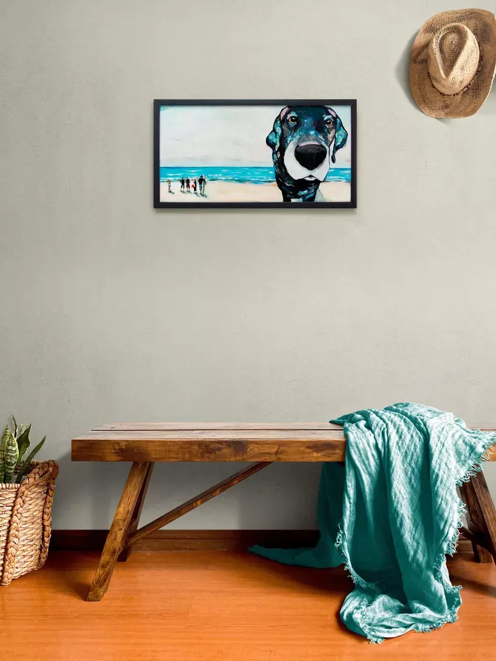 Картина на стену интерьерная на холсте 33*62 см