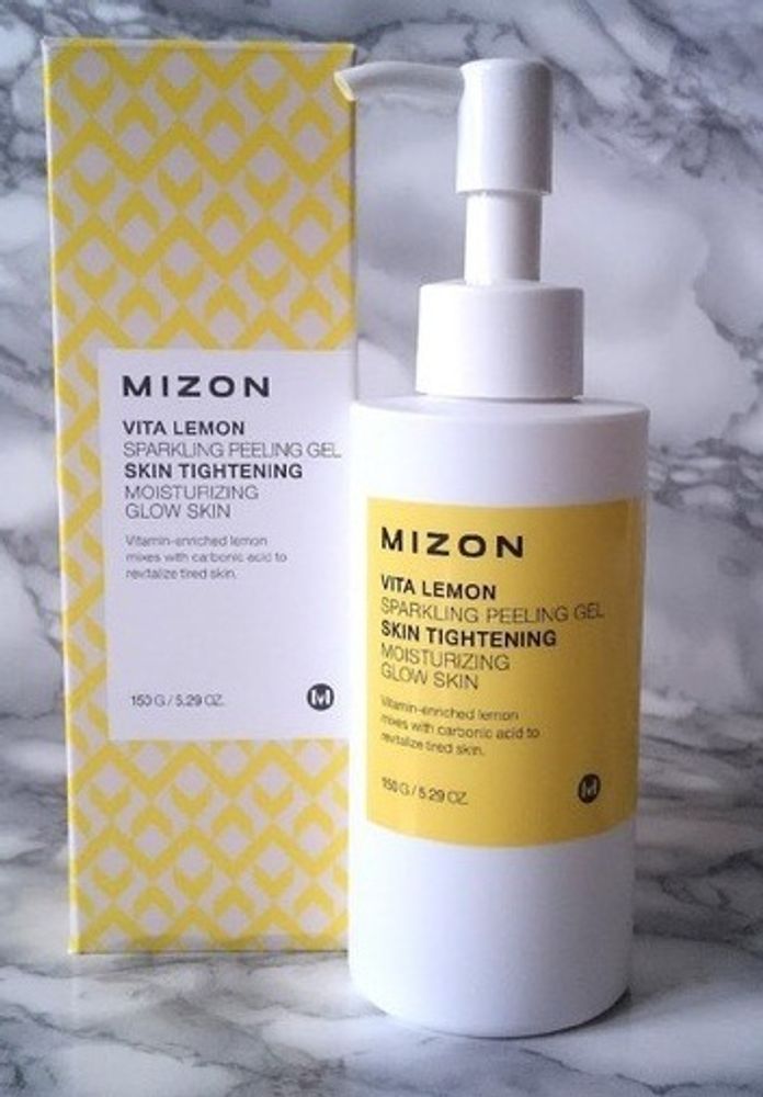 Mizon пилинг-гель для лица Vita Lemon sparkling peeling gel, 150 г