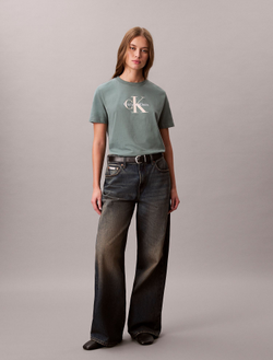 Футболка Calvin Klein Monologo Tee Autumn Green