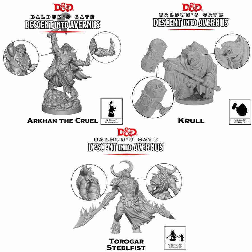D&D Descent into Avernus - Arkhan, Torogar & Krull