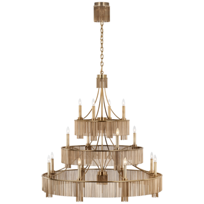 Люстра Visual Comfort Sutton 50" Three Tier Chandelier