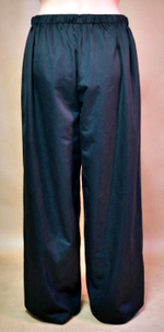 Стильные женские штаны, размер 48-52, цвет чёрный