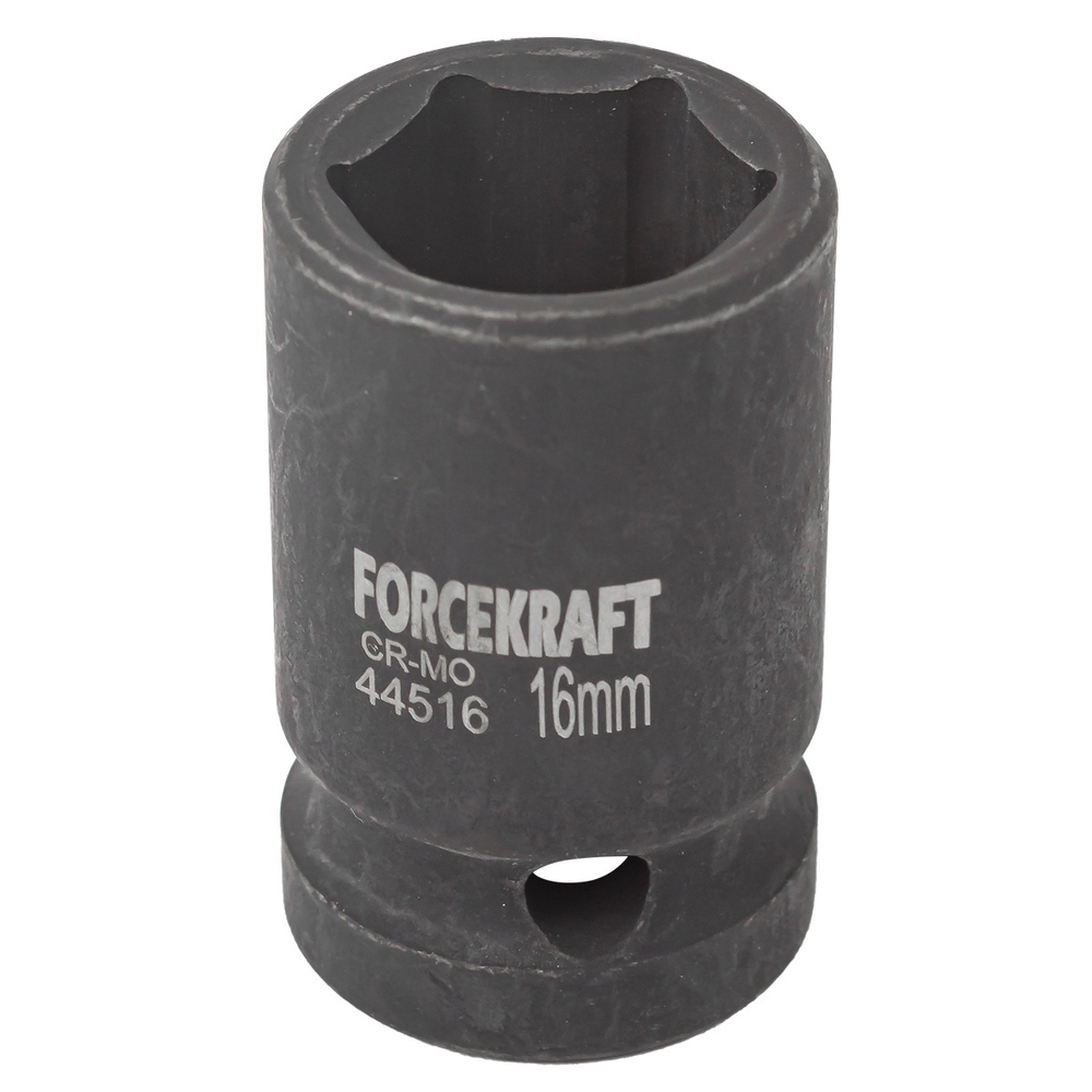 Головка ударная 16мм (6гр.),1/2'' FORCEKRAFT FK-44516