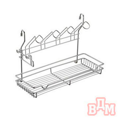 Рейлинг полка комбинированная MX-420 390*173*265мм  (10131)