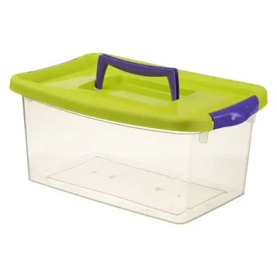 Контейнер для хранения 9л Салатовый 0,167,368х0,243м (комплект 18 шт)