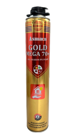 ПЕНА МОНТАЖНАЯ ASMACO MEGA 70+ 870МЛ