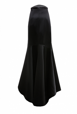 Юбка, длина макси черная 26-01-24 SS