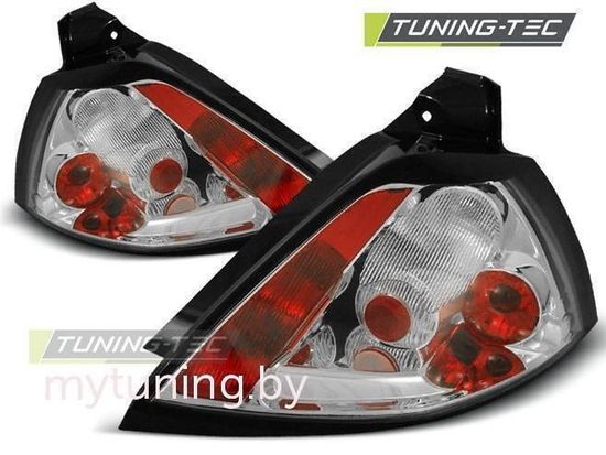 Задние фонари chrome для Renault Megane 2(II) hatchback